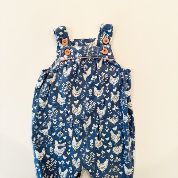 Baby Boden 6-12M Chicken Print Romper - Picture 9 of 9
